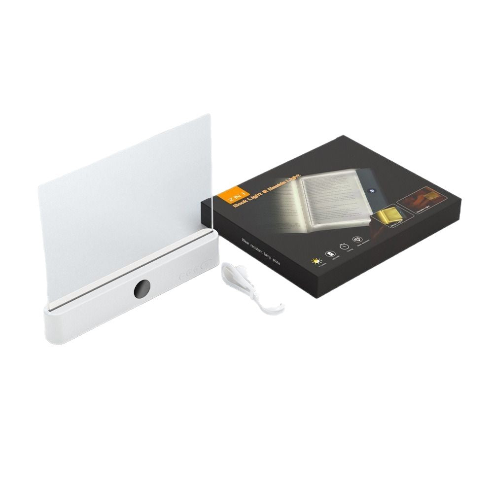 new transparent reading lamp stepless dimming desktop nightlight student dormitory can be regularly read nightlight