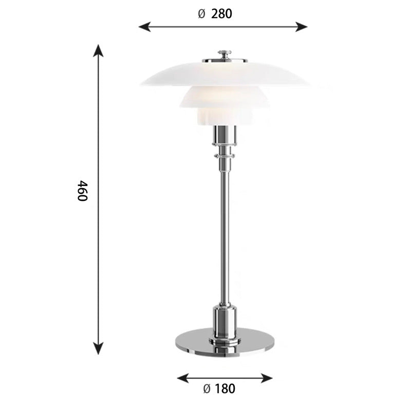 Lunora | Bordslampa – Dimbart LED med Justerbar Arm