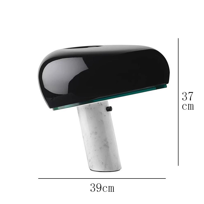 Nordic Simple Post-modern Light Luxury Table Lamp Designer Bedroom Bedside Lamp Advanced Sense Living Room Decorative Glass Creative