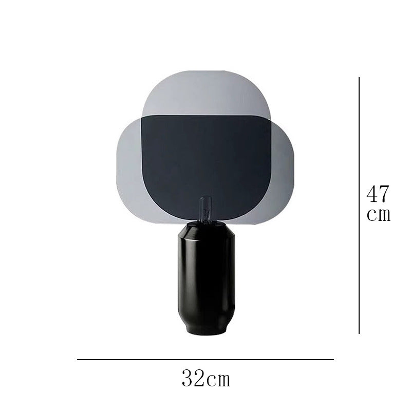 Nordic Simple Post-modern Light Luxury Table Lamp Designer Bedroom Bedside Lamp Advanced Sense Living Room Decorative Glass Creative