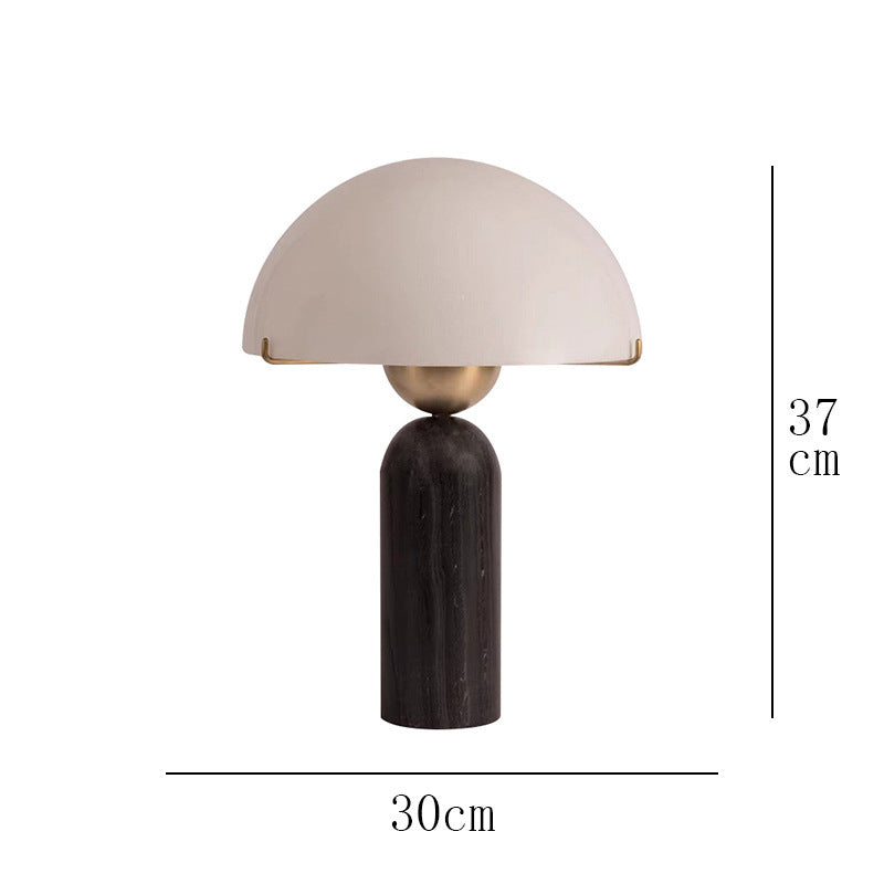 Nordic Simple Post-modern Light Luxury Table Lamp Designer Bedroom Bedside Lamp Advanced Sense Living Room Decorative Glass Creative