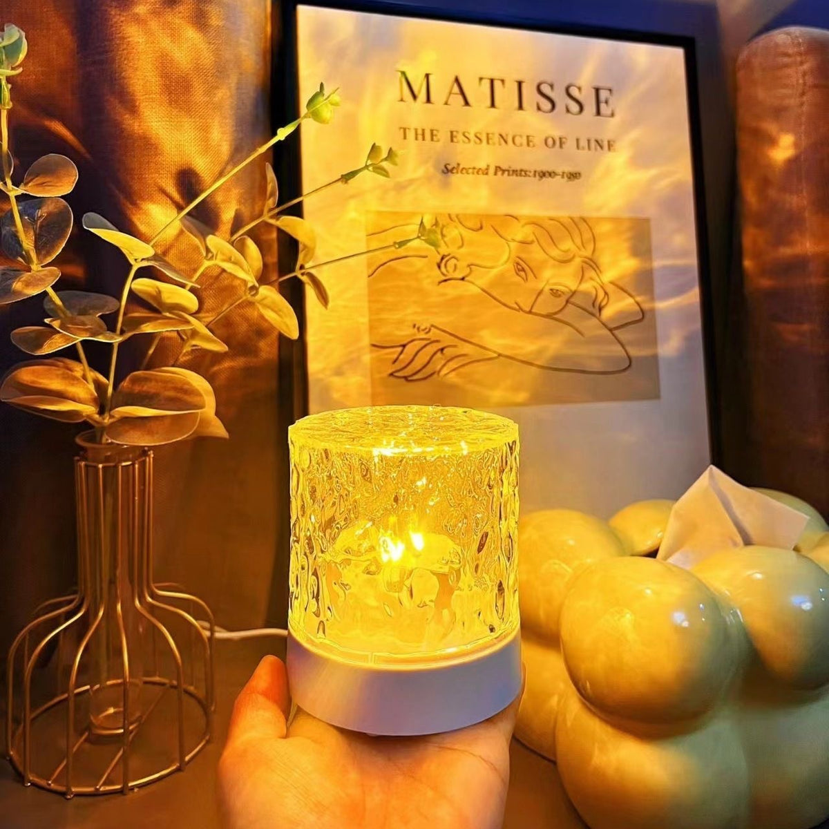 Aesthetic Water Ripple Table Lamp