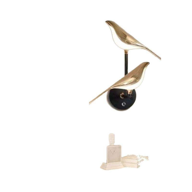 Nordic Simple Magpie Table Lamp Light Luxury Living Room Sofa Personality Designer Creative Bedroom Bedside Bird Table Lamp