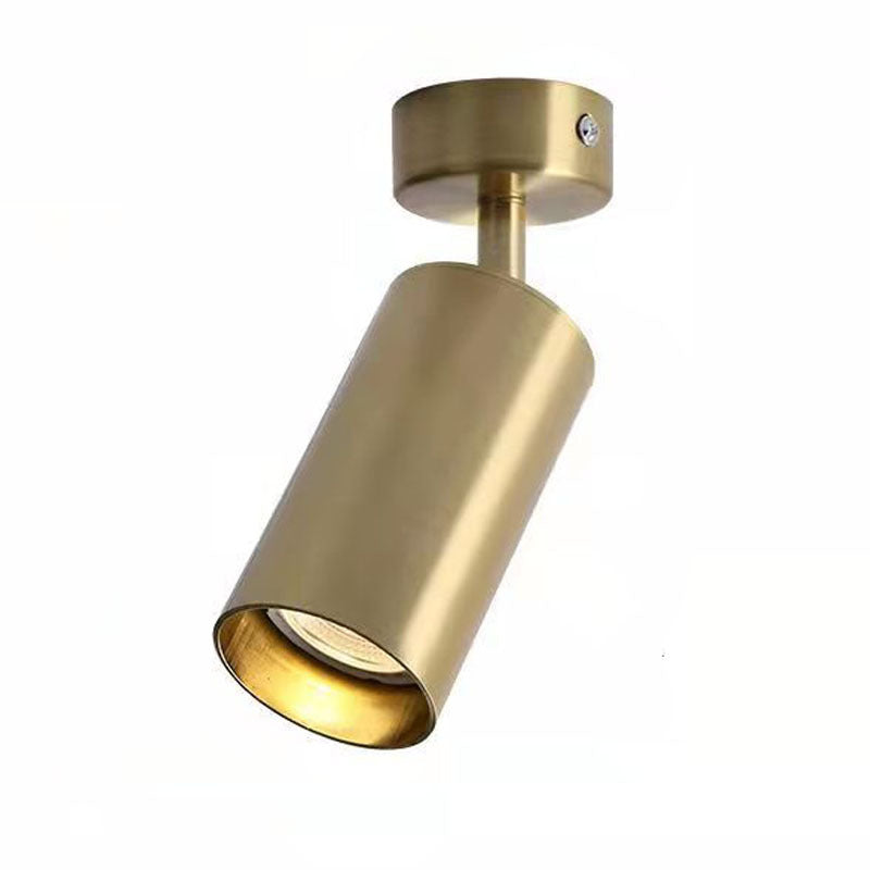 Cross-Border Bar Restaurant Cloakroom Spotlight Modern Simple Background Wall Golden Multi-Head Wall Lamp Chandelier