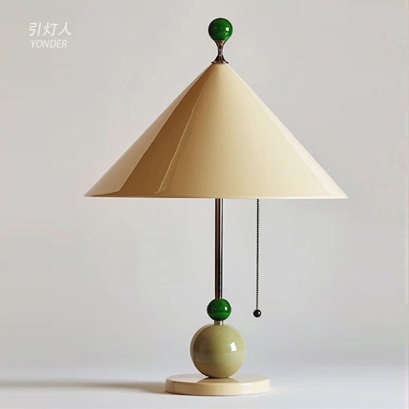 Creative and Fashionable Children's Room Table Lamp Italian Personality Memphis Umbrella Dopamine Color Bedroom Bedside Table Lamp