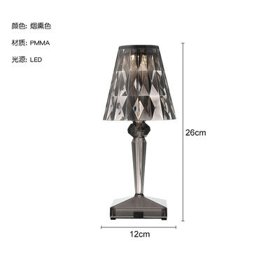 Rechargeable Table Lamp Projection Lamp Crystal Atmosphere Light Pat Light Night Light Led Ornaments Bedroom Light Ins