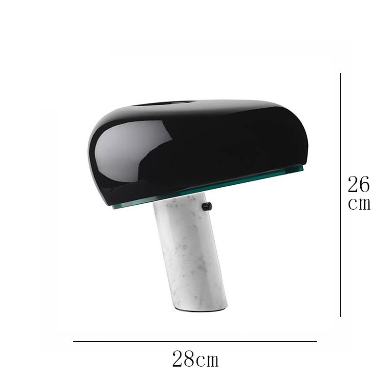 Nordic Simple Post-modern Light Luxury Table Lamp Designer Bedroom Bedside Lamp Advanced Sense Living Room Decorative Glass Creative