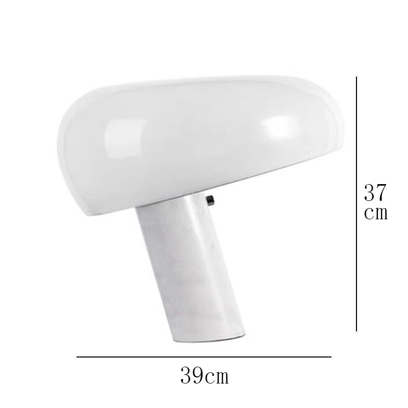 Nordic Simple Post-modern Light Luxury Table Lamp Designer Bedroom Bedside Lamp Advanced Sense Living Room Decorative Glass Creative