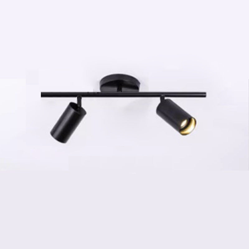 Cross-Border Bar Restaurant Cloakroom Spotlight Modern Simple Background Wall Golden Multi-Head Wall Lamp Chandelier