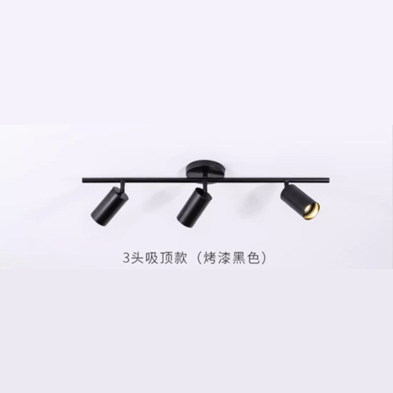Cross-Border Bar Restaurant Cloakroom Spotlight Modern Simple Background Wall Golden Multi-Head Wall Lamp Chandelier