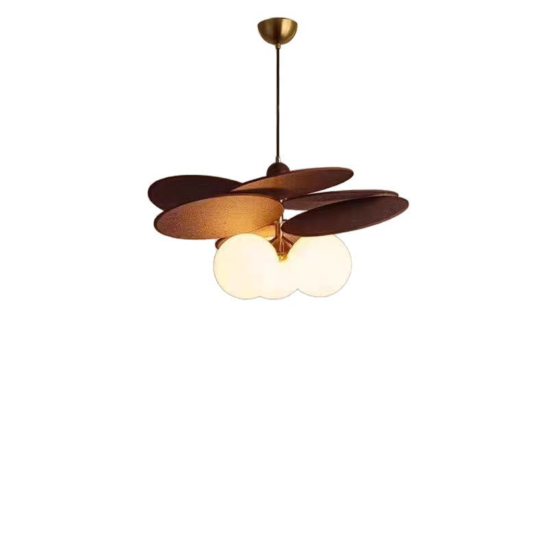 Dikya French Mid-Century Style Restaurant Bedroom Magic Bean Chandelier Retro Creative Raffia Bar Bed and Breakfast Decorative Lamp