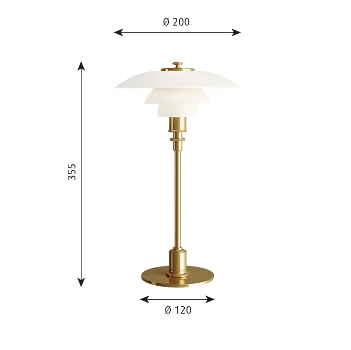 South Korea PH-5 table lamp export Nordic Denmark retro medieval designer House living room bedroom certification