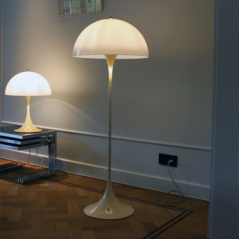 Panthella Mushroom Floor Lamp with Remote Control Dimmable E27 LED Bulb 3 Colors 85-265V AU CN EU UK US Plug Globally Applicable