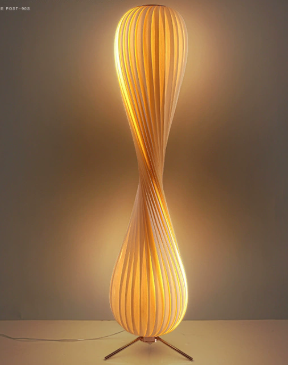 Modern Twist Floor Lamp