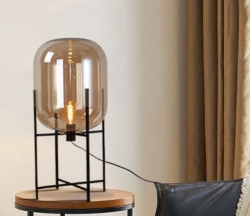Villa Bubble Glass Ball Floor Lamp