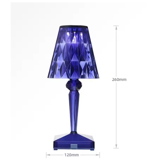 Rechargeable Table Lamp Projection Lamp Crystal Atmosphere Light Pat Light Night Light Led Ornaments Bedroom Light Ins