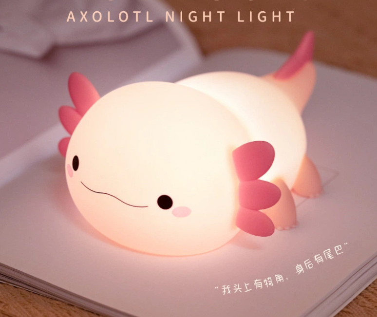 Axolotl LED Night Light