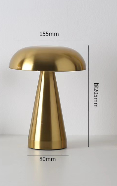 MUSK - Elegant Rechargeable Table L .amp / Cordless . USB-C Touch Control Light
