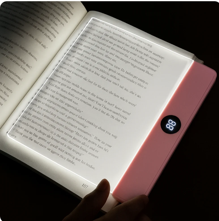 new transparent reading lamp stepless dimming desktop nightlight student dormitory can be regularly read nightlight