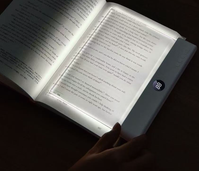 new transparent reading lamp stepless dimming desktop nightlight student dormitory can be regularly read nightlight