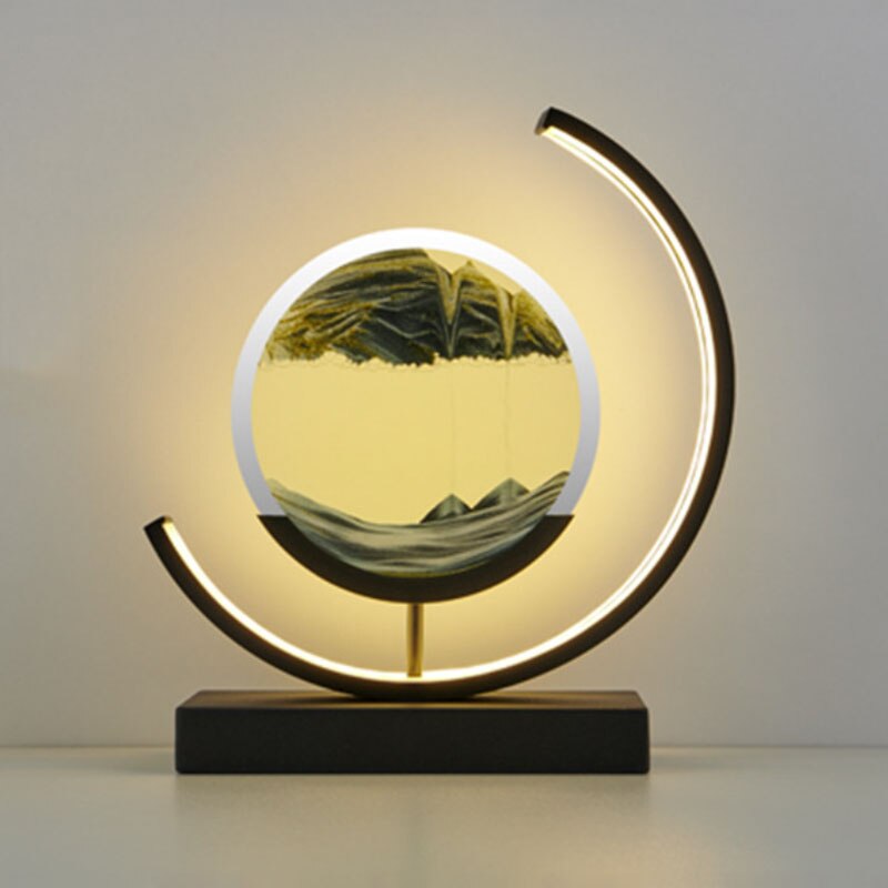 Royallure LED Sand Lamp With Remote - Mesmerizing Sand Art for Home Decor