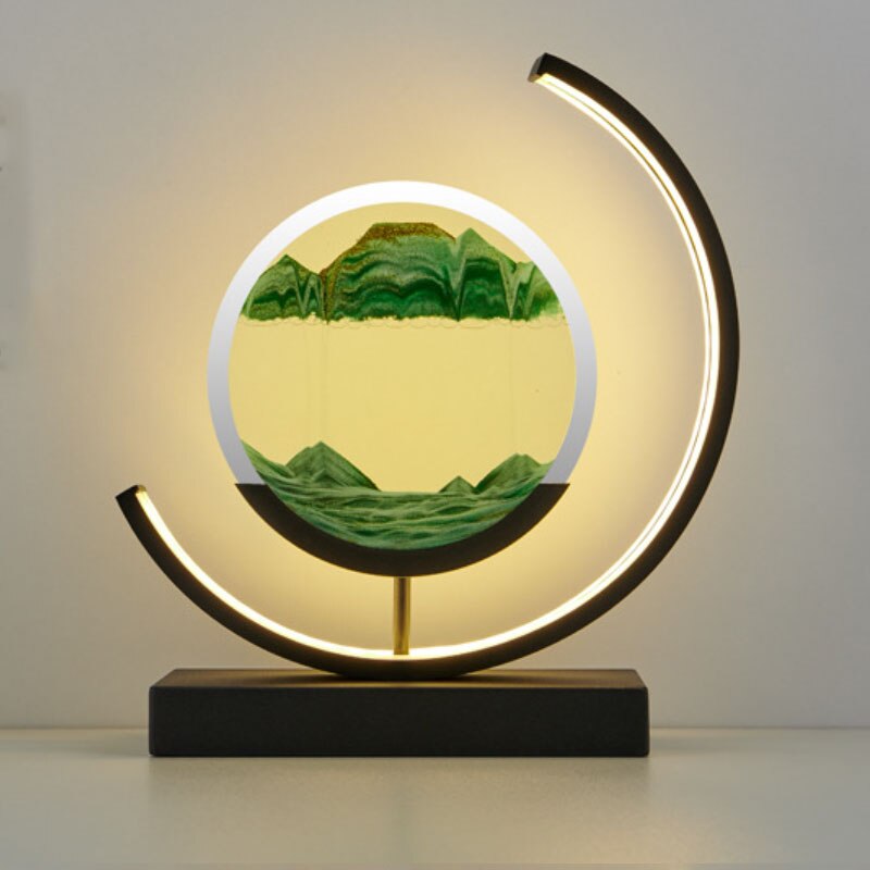 Royallure LED Sand Lamp With Remote - Mesmerizing Sand Art for Home Decor
