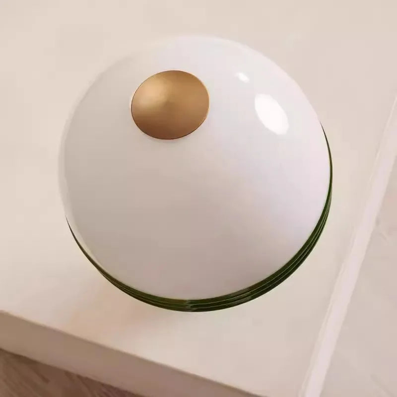Marble table lamp designer simple modern living room bedroom creative light luxury glass table lamp