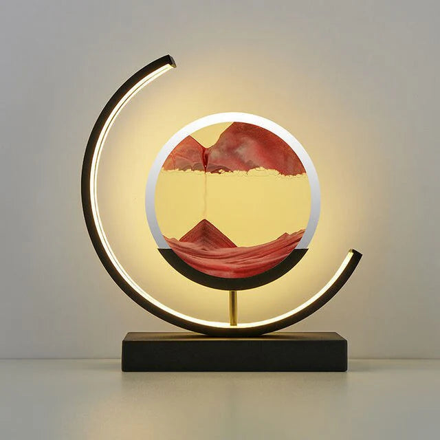 Royallure LED Sand Lamp With Remote - Mesmerizing Sand Art for Home Decor