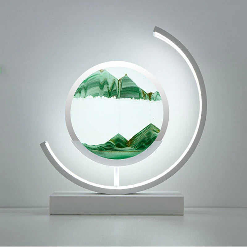 Royallure LED Sand Lamp With Remote - Mesmerizing Sand Art for Home Decor