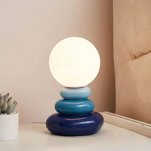 Egg Moon Ceramic Table Lamp