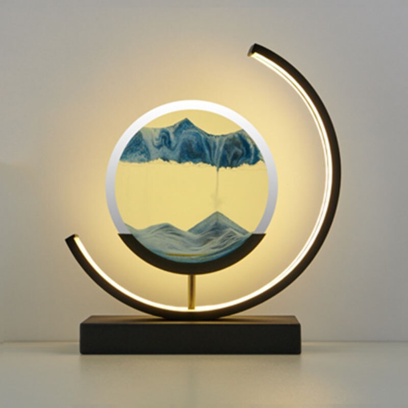 Royallure LED Sand Lamp With Remote - Mesmerizing Sand Art for Home Decor