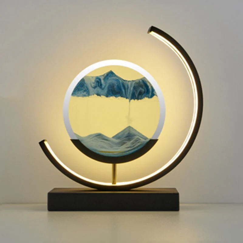 Royallure LED Sand Lamp With Remote - Mesmerizing Sand Art for Home Decor