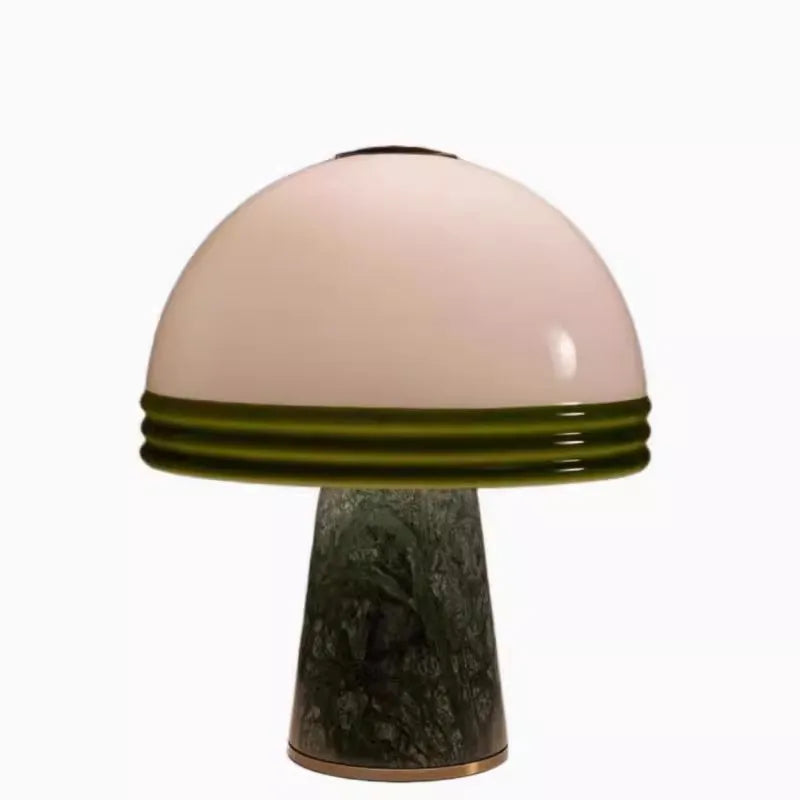 Marble table lamp designer simple modern living room bedroom creative light luxury glass table lamp