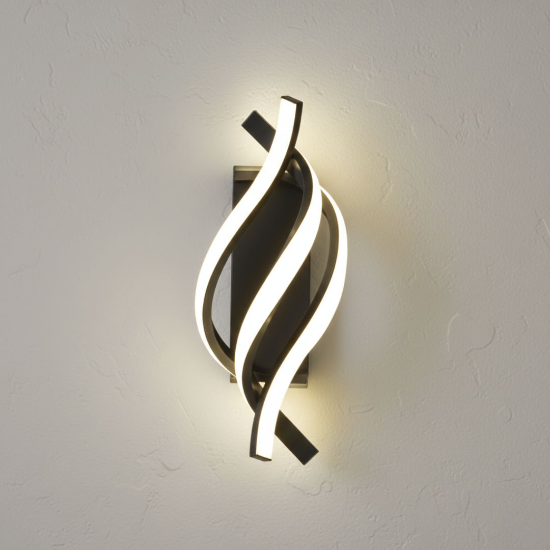 Modern Aluminum Wall Sconce - Minimalist LED Wall Lamp for Cozy Lighting