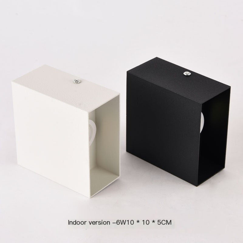 Aluminum Cube Wall Mounted Light Wall Lamp