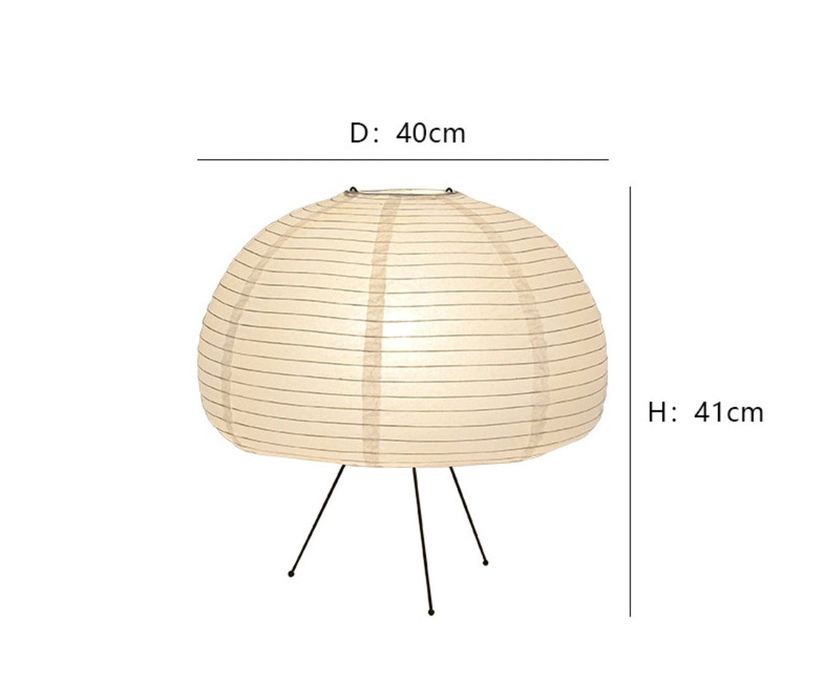 Mushroom Shape Paper Table Lamp Diameter: 40CM