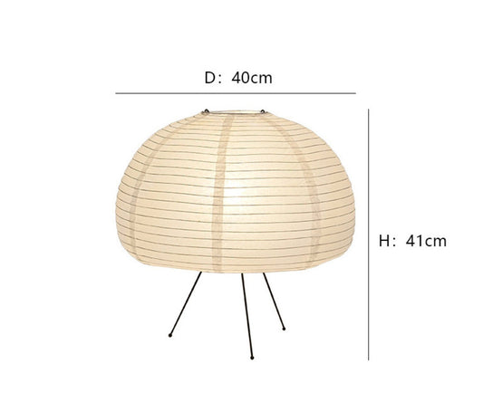 Mushroom Shape Paper Table Lamp Diameter: 40CM