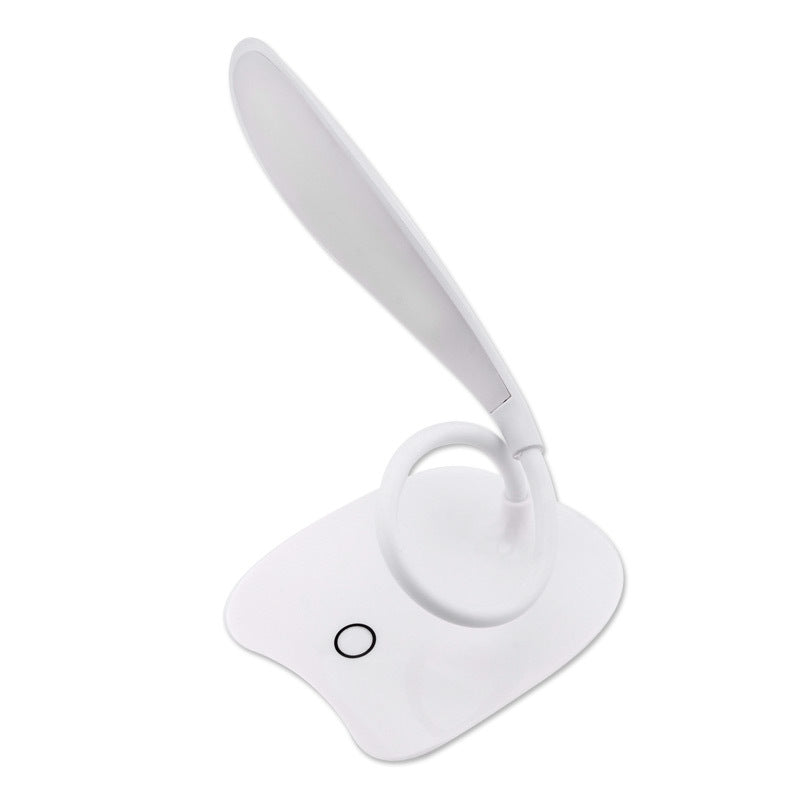 Flexible 14 LED Stand Desk Lamp Modern Touch Switch 3 Modes Dimmer USB Rechargeable Reading Study Light Table Lamp For Bedroom