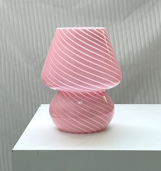 Coco Swirl Glass Table Lamp
