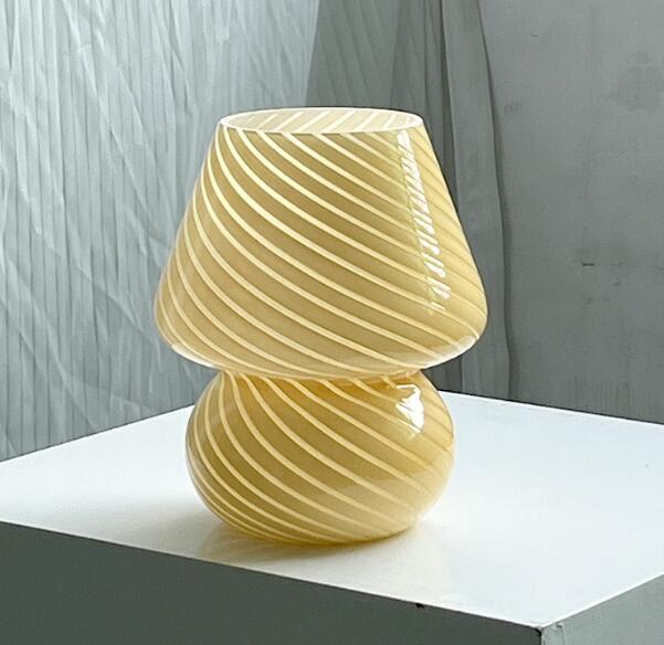 Coco Swirl Glass Table Lamp